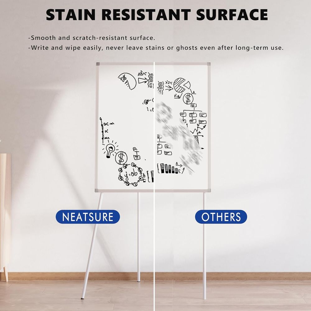 대형 화이트보드 이젤 스탠드 포함, 36 x 24 휴대 - Whiteboard Easel Tripod 리뷰 및 가격