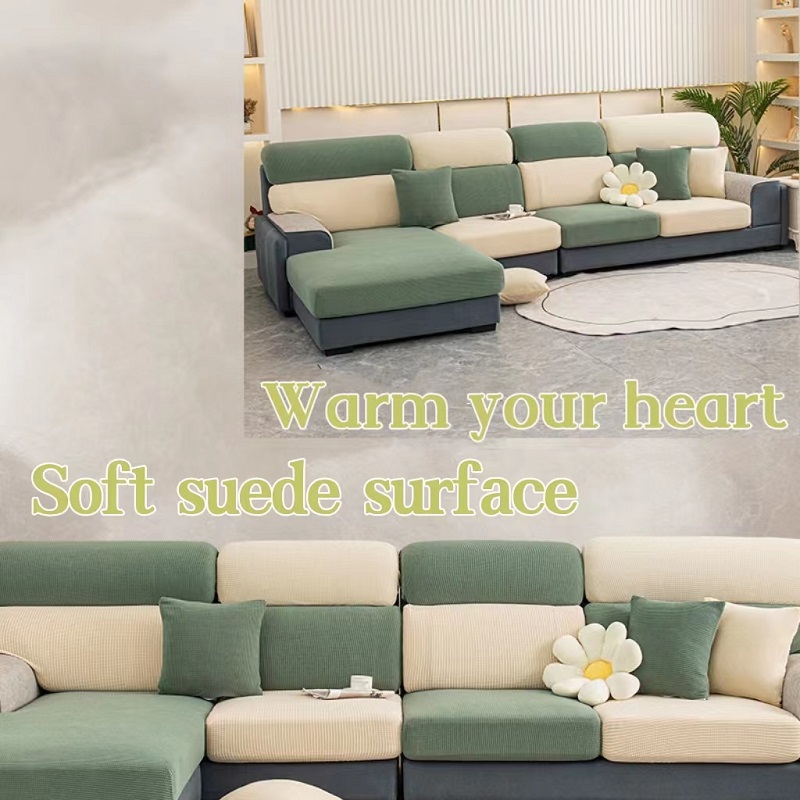 거실 용 두꺼운 탄성 소파 커버 솔리드 컬러 가구 보호 - Office Furniture Removal 리뷰 및 가격