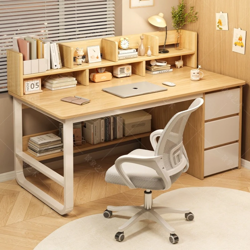 견고한 책상 심플 책꽂이 일체형 학습 책상 다용도 사무 - Office Furniture Factory 리뷰 및 가격