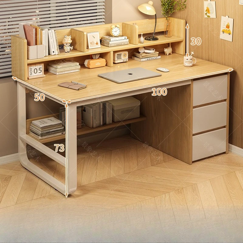 견고한 책상 심플 책꽂이 일체형 학습 책상 다용도 사무 - Office Furniture Factory 리뷰 및 가격